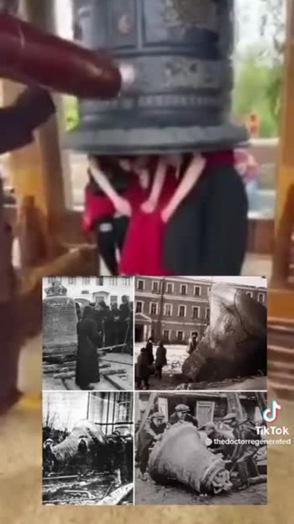 Why were the big old bells removed during WW2?