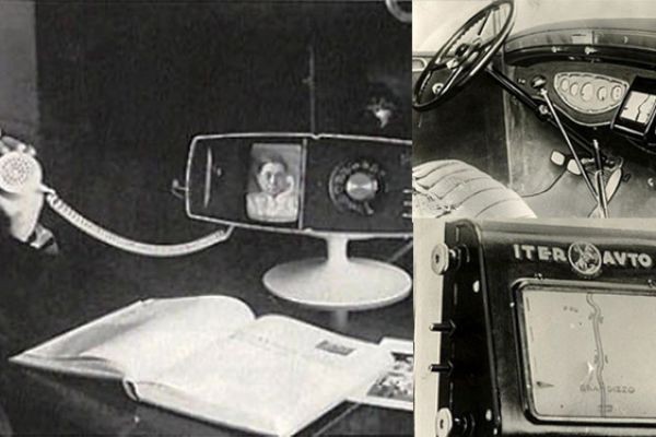 1930s car navigation and videophone