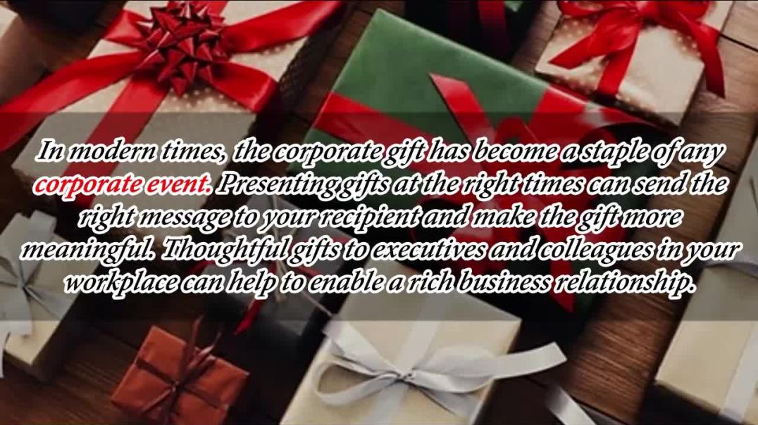 ⁣Corporate Gifts for Special Events in Singapore- Impress Gift