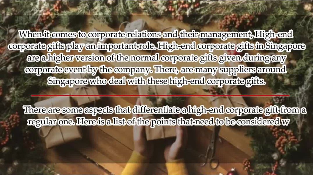⁣High-End Corporate Gifts in Singapore - Impress Gift
