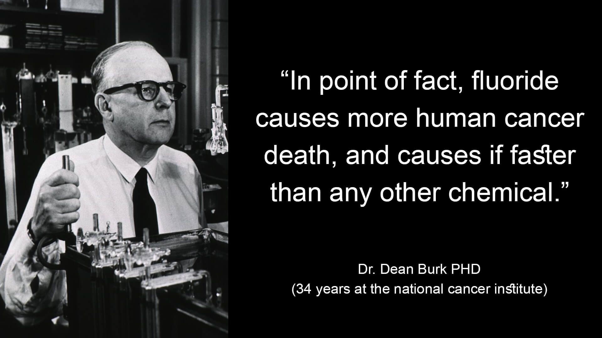 Dr. Dean Burk - Fluoride Causes Cancer