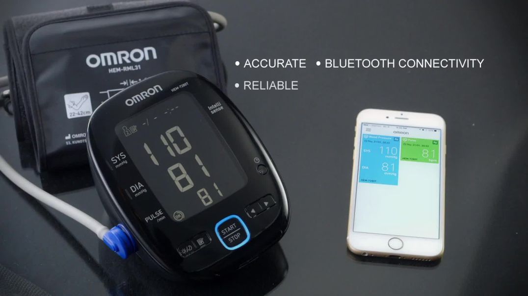 Omron  Automatic Blood Pressure Monitor HEM-7280T