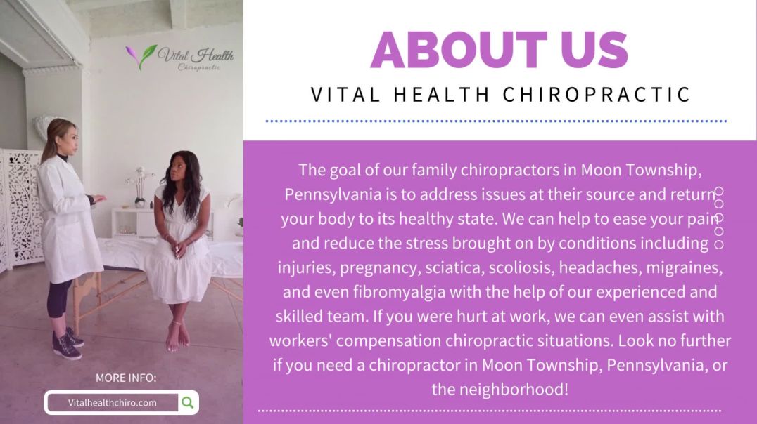 ⁣Chiropractic in Moon Township PA - Vital Health Chiropractic