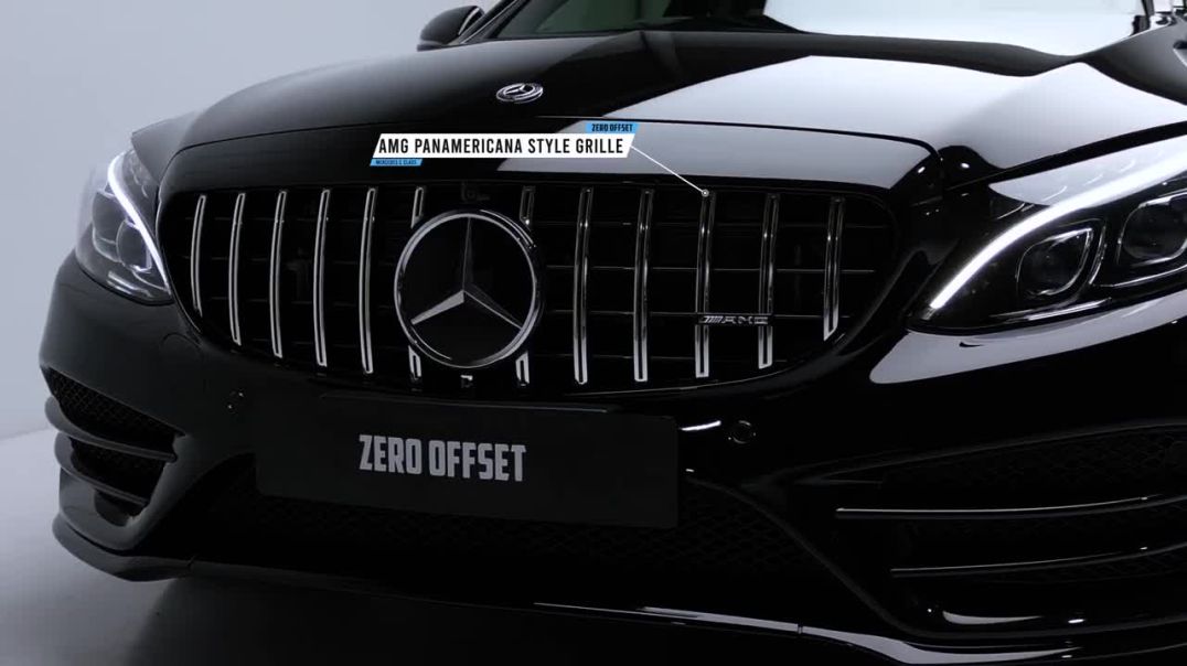 NEW Grille on the Mercedes C43 AMG