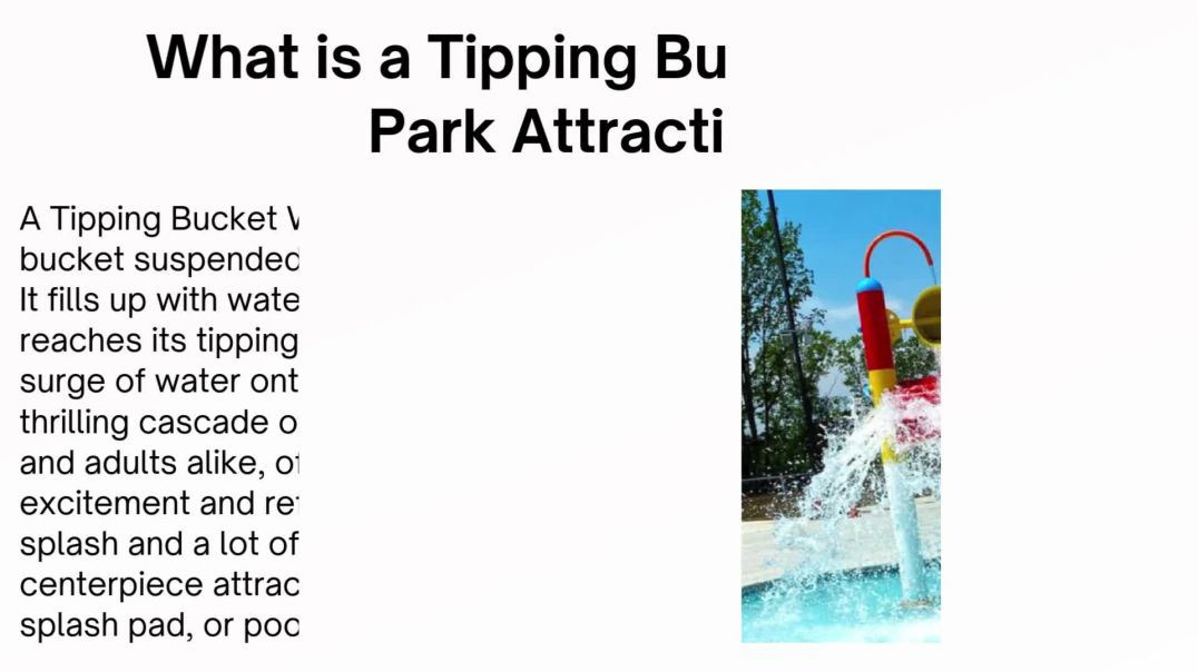 Tipping Bucket Water Park Best Water Attractions