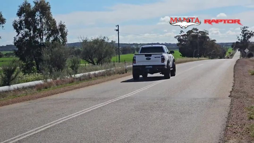⁣Next-Gen Ranger Raptor Exhaust System by Manta Performance