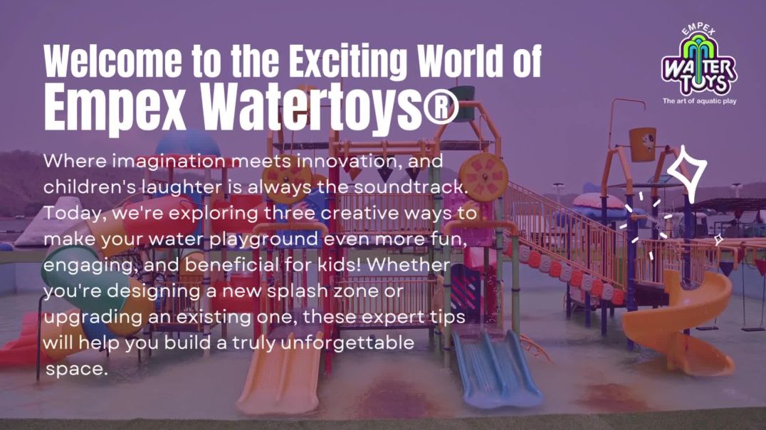 ⁣Premium Water Playground Equipment for Endless Fun - Empex Watertoys®