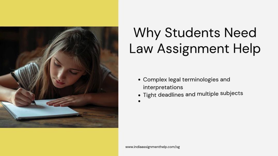 Law Assignment Help - A Complete Academic Support Guide for Law Students