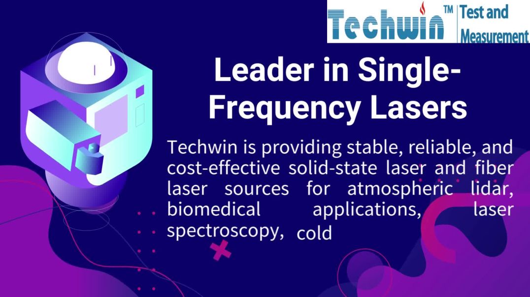 ⁣Precision Single-Frequency Lasers for Industrial Innovation – Techwin