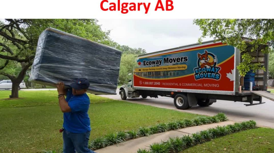 ⁣Ecoway Movers in Calgary, AB | 587-329-3477