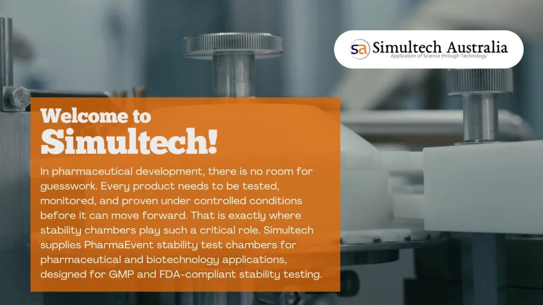 Advanced Pharmaceutical Stability Chamber Systems by Simultech