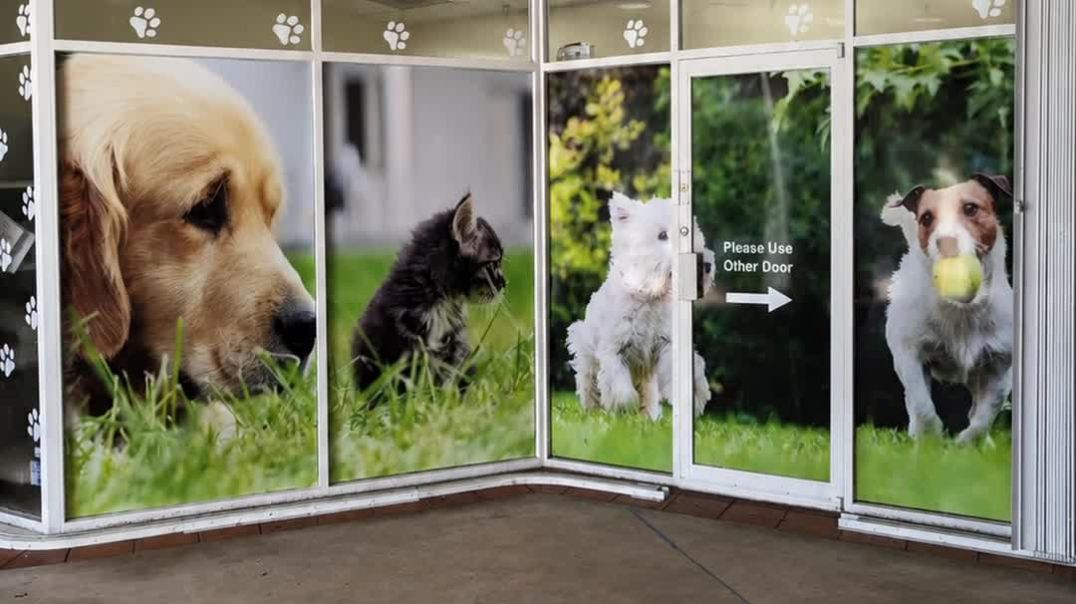 Window graphics work by SpeedPro Boca Raton