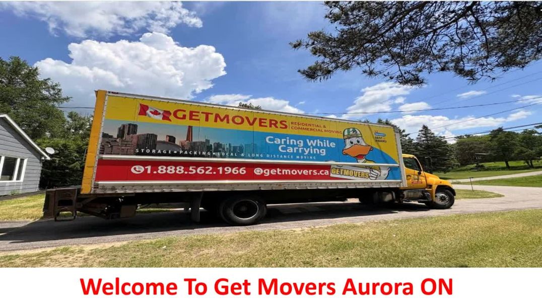 ⁣Get Movers - Certified Movers in Aurora, ON