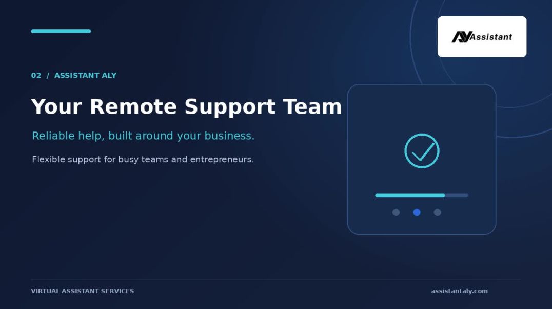 Virtual Assistant Services  Save Time &amp;amp; Grow Your Business  Assistant Aly