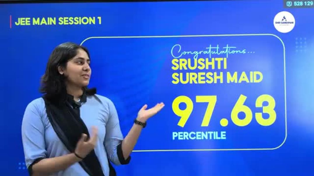JEE Main Success Story: Srushti Suresh Maid’s 97.63 Percentile