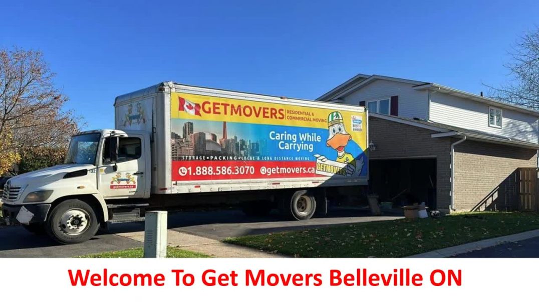 ⁣Get Movers - Expert Movers in Belleville, ON